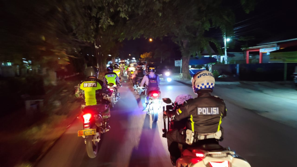 Polres Kubu Raya Lakukan Patroli Gabungan Amankan Perayaan Imlek 2575