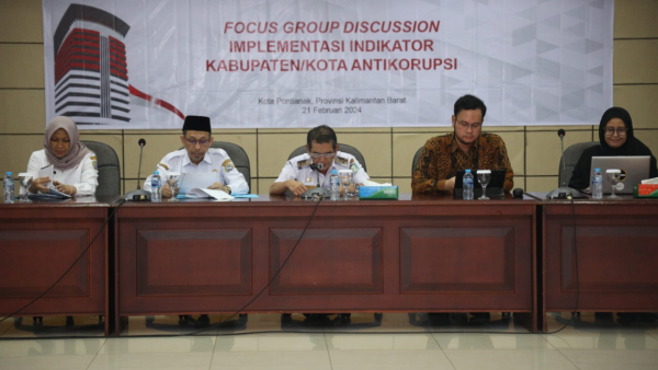 Pontianak Siapkan Diri Jadi Pilot Project Kota Antikorupsi se-Indonesia